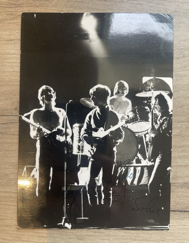 Autographed beatles concert - autographed,