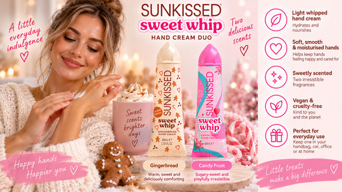 Sunkissed scented handcream
