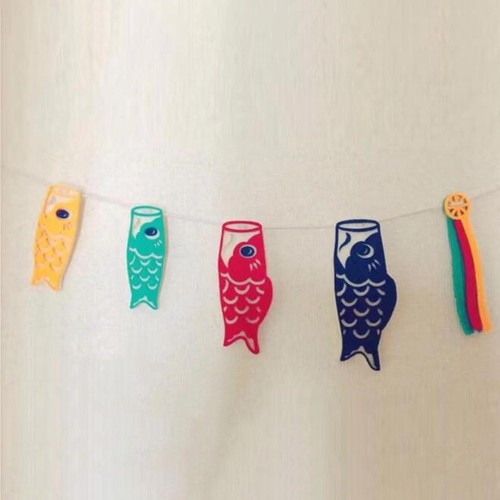 Carp banner wall decor - banner, pennant