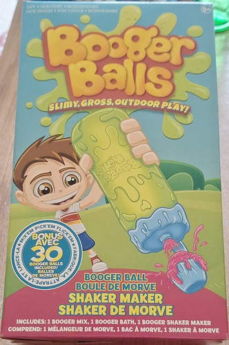 Booger balls slimy gross - booger,