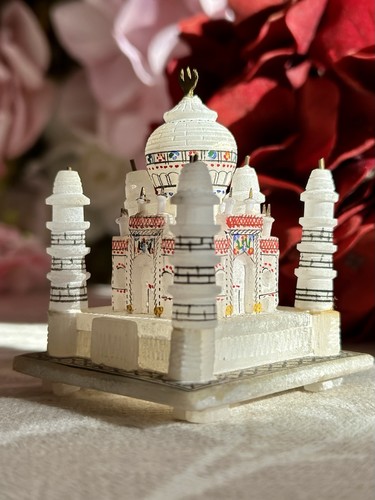 Vintage miniature taj mahal - vintage,