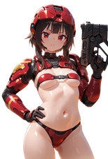 Megumin Spartan Armor Vinyl