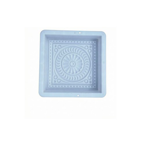 Concrete tile mold - tile, ornamental