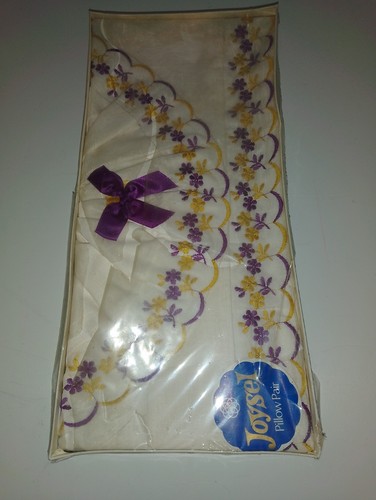 Joysel pillow pair broderie - pair,