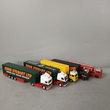 Corgi Toys Diecast Model Trucks & Trailers x 5 Eddie Stobart & More -CP 
