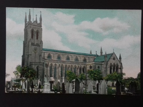 Postcard stalybridge st - postcard:,