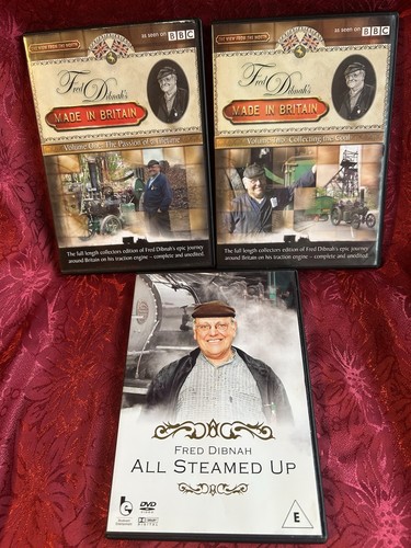 Fred dibnah dvds - fred,