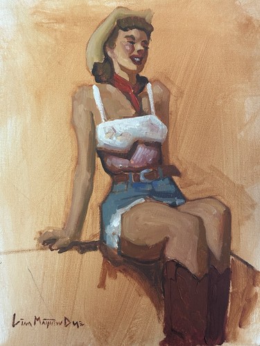 Original painting female - original, woman