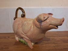 Andy Titcomb 1992 Pig Teapot /