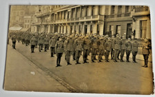 ORIG WW1 REAL PHOTO POSTCARD ROYAL FLYING CORPS 1917 MESSAGE FROM OFFICER CADET