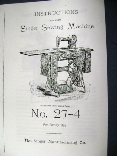 Singer treadle sewing machine - singer,