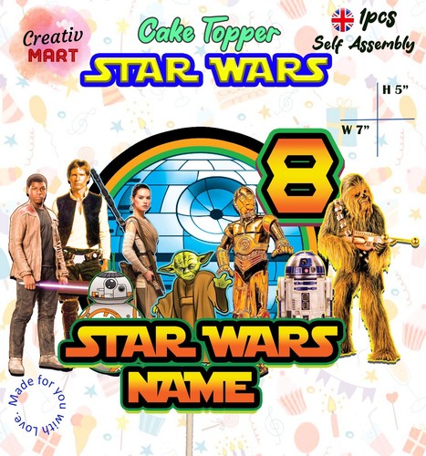 Star wars inspired birthday - star,