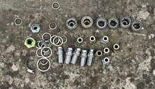 Assorted industrial pressure washer connectors