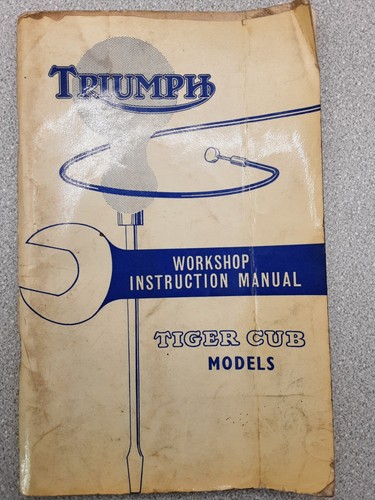 Triumph tiger cub - triumph, 200cc