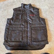 Snap On Tools Body Warmer  Black Fleece Heavy Duty Mechanic Garage Large