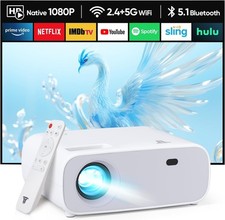 4K Smart Projector 5G WiFi