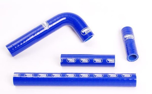 Blue samco silicon rad hoses - blue,