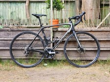 £425 CARBON MERIDA SCULTURA 4000 11sp 105 HYD DISC ROAD BIKE 54cm CLEARANCE 