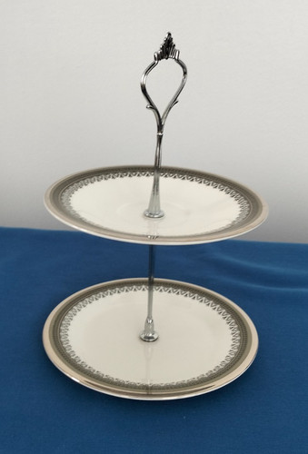 Two tier cake stand made - , with