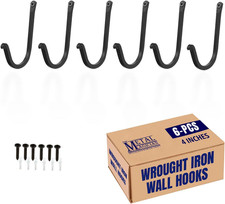 Single Prong Wrought Iron