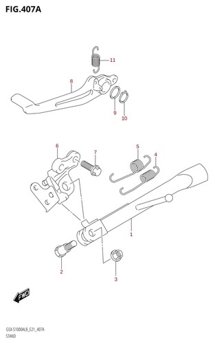 Suzuki genuine pedal brake - suzuki,