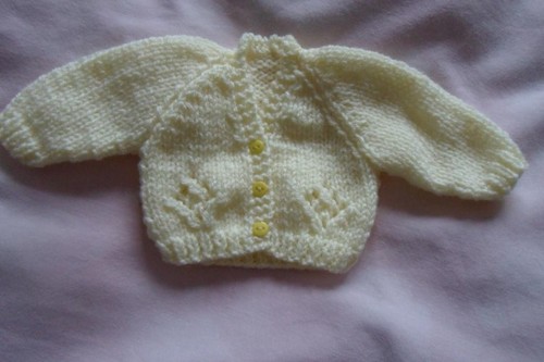 Hand knitted dolls clothes - knitted,