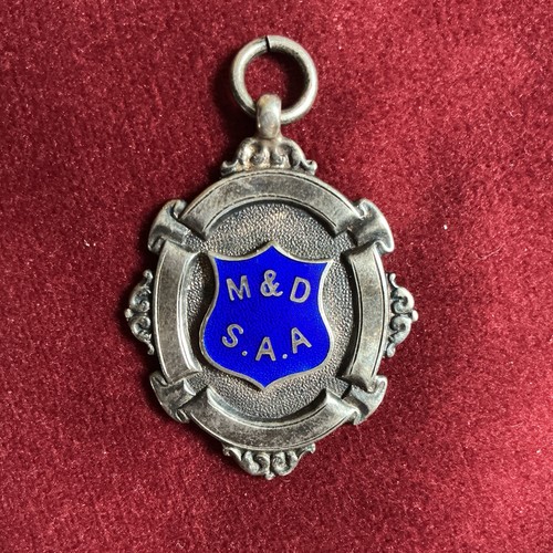 A hallmarked silver - m&d, s.a.a.
