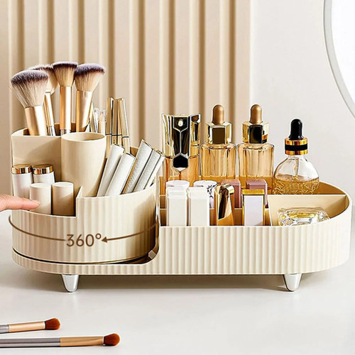 360 cosmetic organizer - cosmetic, with