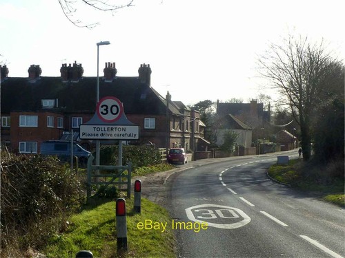 Photo 6x4 tollerton village - photo,