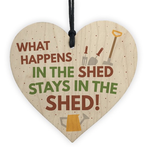 What happens the - the, shed