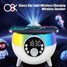 ⭐⭐⭐ Galaxy Star Projector LED Night Light Bluetooth Speaker Gift For Christmas