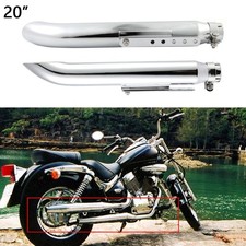 2pcs 20" Exhaust Muffler Pipe