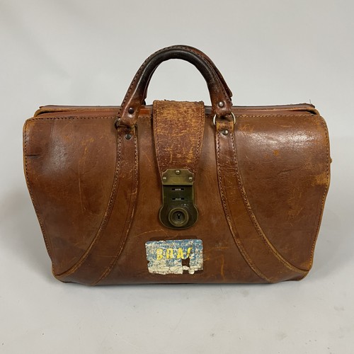 Vintage brown leather - vintage,