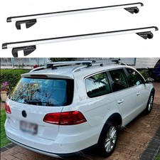 For VW Passat Estate 48" Roof Rack Cross Bars Luggage Kayak Cargo Carrier w/Keys