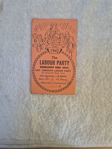 Vintage 1942 the labour - 1942,
