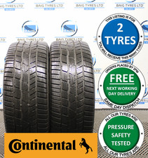 X2 PW 225/45R17 225 45 17 CONTINENTAL CONTI TS830P 91H M+S MO TYRES *6MM* (58OC)