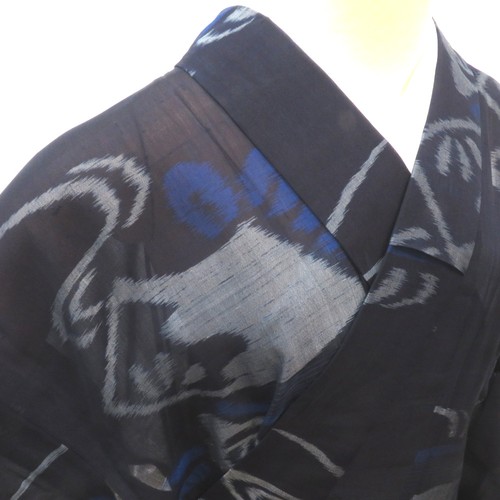 Antique summer kimono - antique, silk