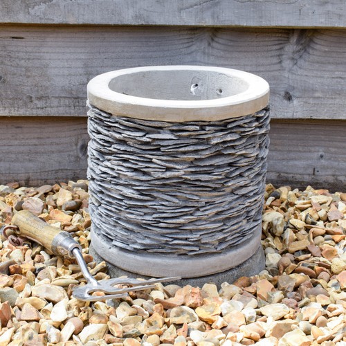 Plant pot stone - plant,