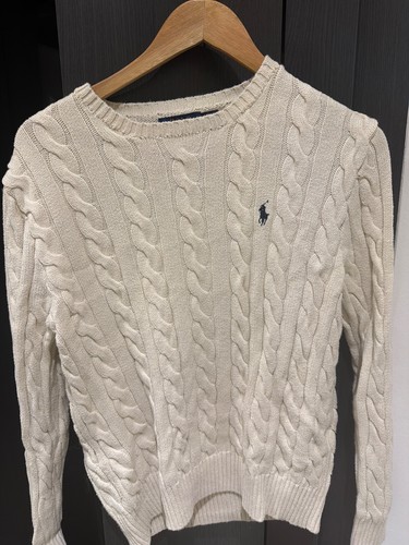 Polo ralph lauren beige cable - lauren,