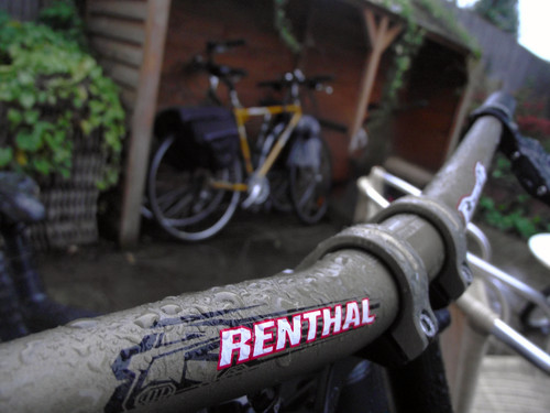 Renthal fatbar gold handlebars - fatbar,