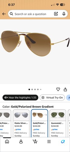 Ray ban rb3025 - rb3025, aviator
