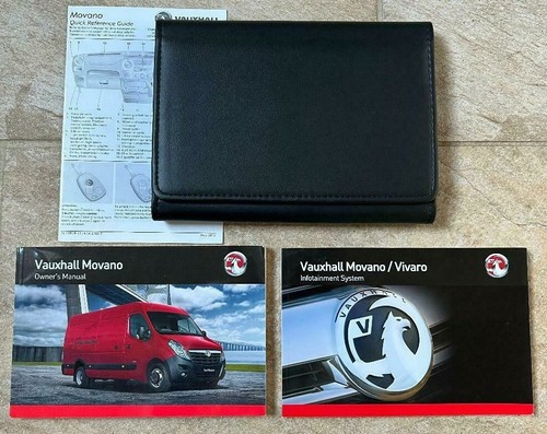Vauxhall movano handbook - vauxhall,