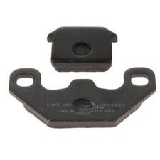 Set of 2 Steel Brake Pads For