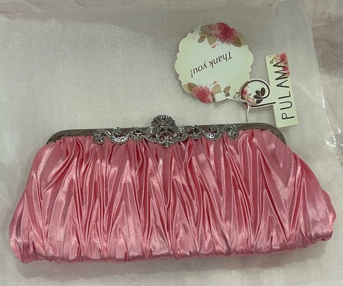 Pulama clutch purse pleated - purse,