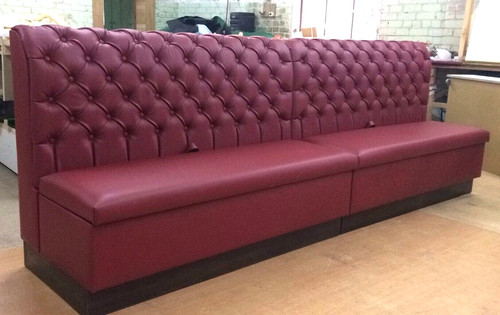 Chesterfield bench booth - bench,,