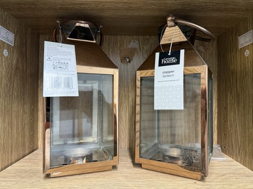 Ornamental copper lanterns - copper,