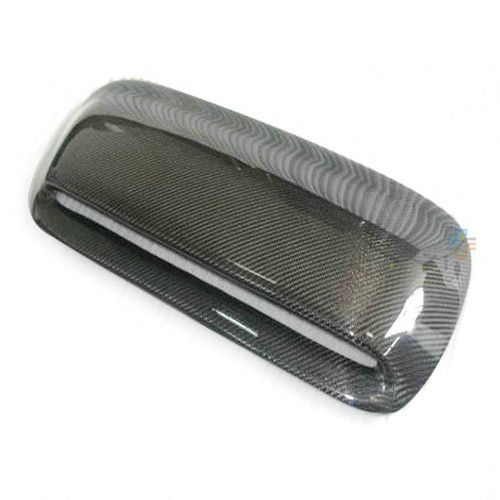 Real carbon hood scoop - real,