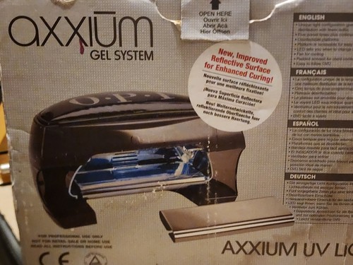 Opi axxium gel system - uv, light