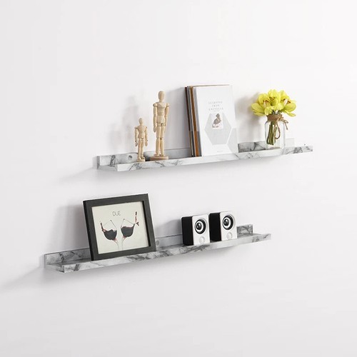 48cm floating wall shelf - 48cm, pvc