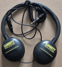 Garrett Easystow Headphones with volume control .New Black